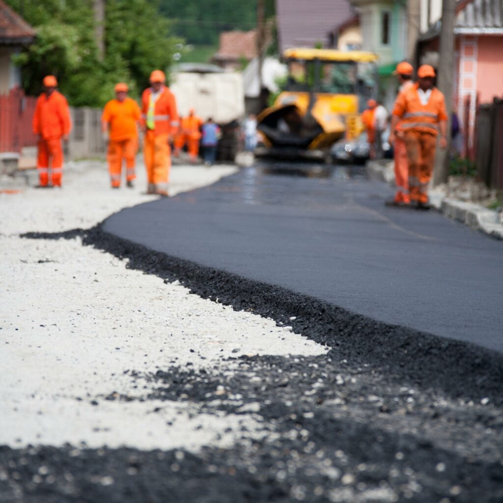 Baton Rouge Asphalt installation, parking lot installation